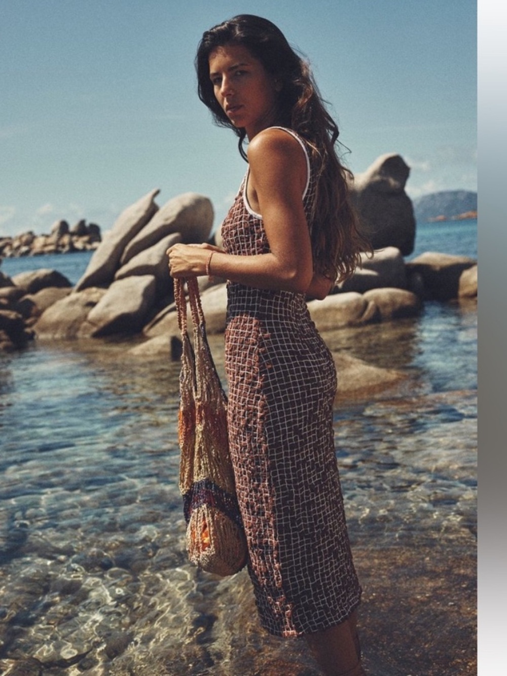 Free People Set The Bar
Smocked MIDI Dress in Umber
Earth Dark Brown - Picture 2 of 5